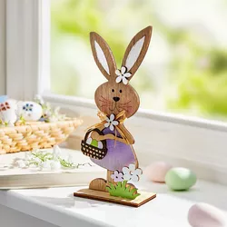 Drevená dekorácia Rabbit Lotta