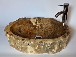 Umývadlo z prírodného kameňa SINK FOSSIL- malé