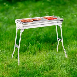 Skladací gril z ocele